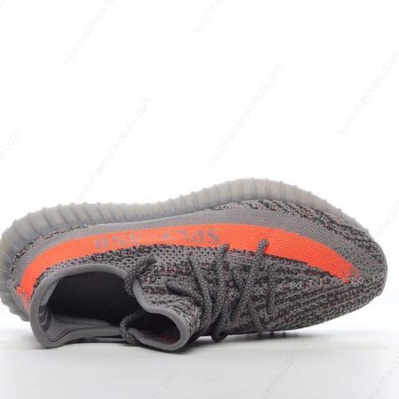 Billige Sko Adidas Yeezy Boost 350 V2 ‘Grå Rød’