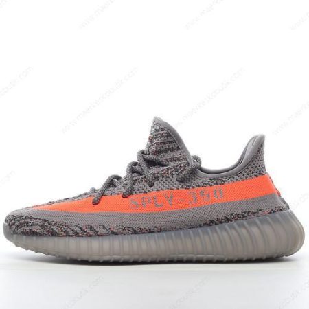 Billige Sko Adidas Yeezy Boost 350 V2 ‘Grå Rød’