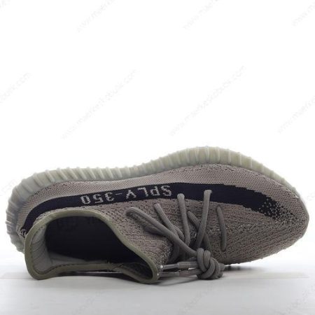 Billige Sko Adidas Yeezy Boost 350 V2 ‘Grå Sort’ HP7870