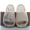 Billige Sko Adidas Yeezy Slides ‘Hvid Gul’