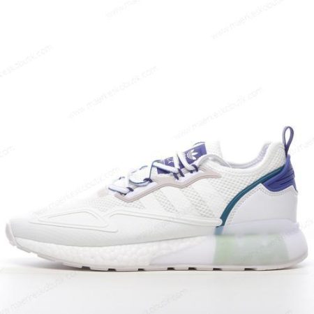 Billige Sko Adidas ZX 2K Boost ‘Hvid Blå Grå’ GY3548