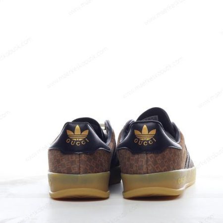 Billige Sko Adidas x Gucci Gazelle ‘Brun’ 707847-AAA2V-8546