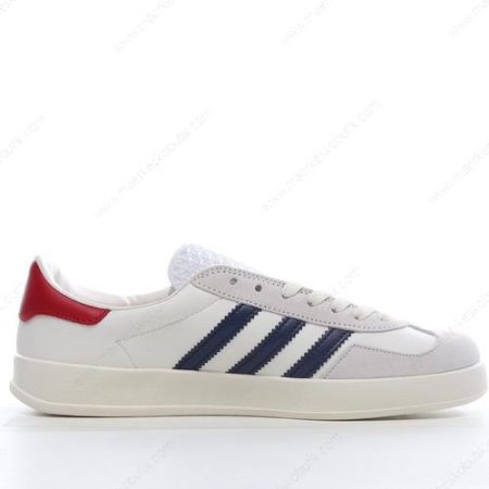 Billige Sko Adidas x Gucci Gazelle Cloud ‘Hvid Rød Blå Guld’ 707847-UTT10-9060