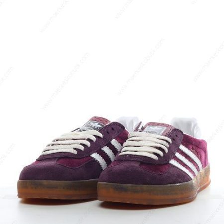 Billige Sko Adidas x Gucci Gazelle ‘Hvid Rød’ 707848-9STU0-6160