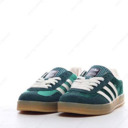 Billige Sko Adidas x Gucci Gazelle ‘Mørkegrøn Hvid’ 707848-9STU0-3170