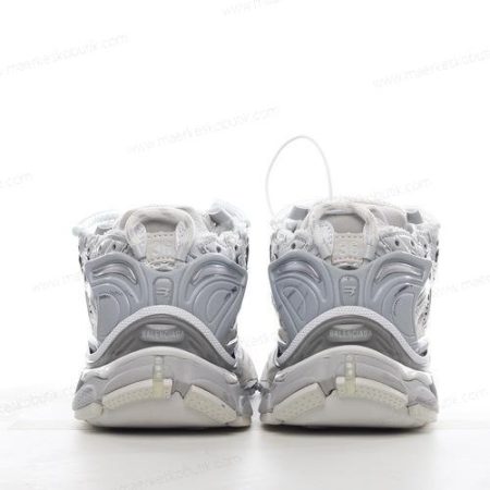 Billige Sko Balenciaga Runner ‘Hvid Sølv’ 656063W3RA19000