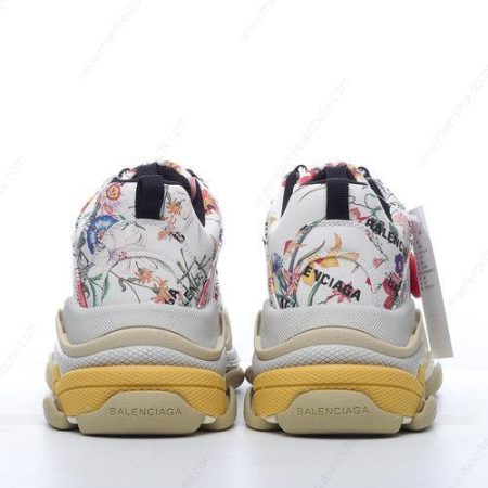 Billige Sko Balenciaga The Hacker Project Triple S x Gucci ‘Hvid Beige Gul’ 677195UL1108461