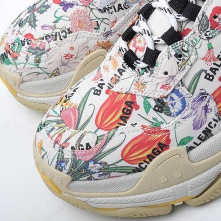 Billige Sko Balenciaga The Hacker Project Triple S x Gucci ‘Hvid Beige Gul’ 677195UL1108461