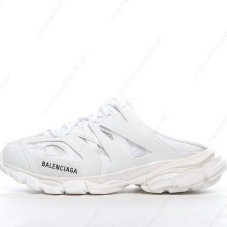 Billige Sko Balenciaga Track Mule ‘Hvid’ 653814W3CP39000