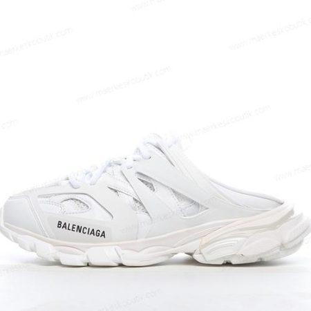 Billige Sko Balenciaga Track Mule ‘Hvid’ 653814W3CP39000