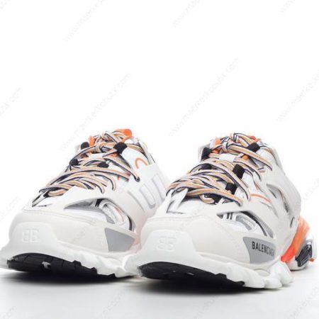 Billige Sko Balenciaga Track Mule ‘Hvid Orange’