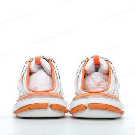 Billige Sko Balenciaga Track Mule ‘Hvid Orange’