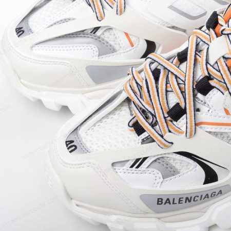 Billige Sko Balenciaga Track Mule ‘Hvid Orange’