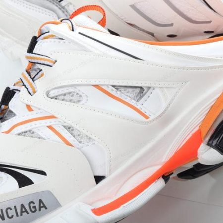 Billige Sko Balenciaga Track Mule ‘Hvid Orange’