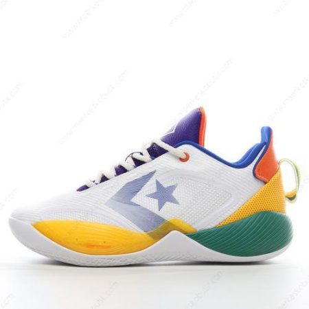 Billige Sko Converse Draymond Green x G4 All Star BB Shift ‘Hvid Blå Grøn Gul’ 172662C