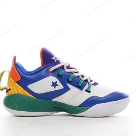 Billige Sko Converse Draymond Green x G4 All Star BB Shift ‘Hvid Blå Grøn Gul’ 172662C