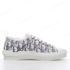 Billige Sko DIOR B23 OBLIQUE TRAINERS ‘Hvid’