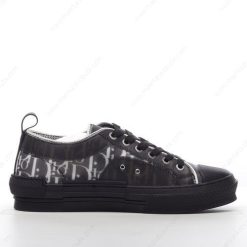 Billige Sko DIOR B23 OBLIQUE TRAINERS ‘Sort’