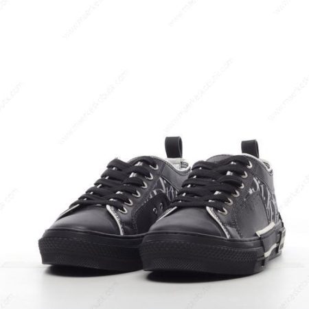 Billige Sko DIOR B23 OBLIQUE TRAINERS ‘Sort’