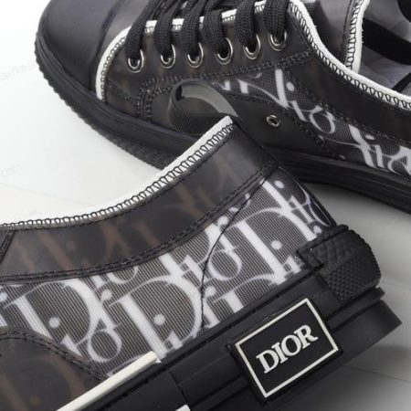 Billige Sko DIOR B23 OBLIQUE TRAINERS ‘Sort’