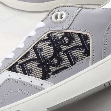 Billige Sko DIOR B27 OBLIQUE TRAINERS ‘Grå’