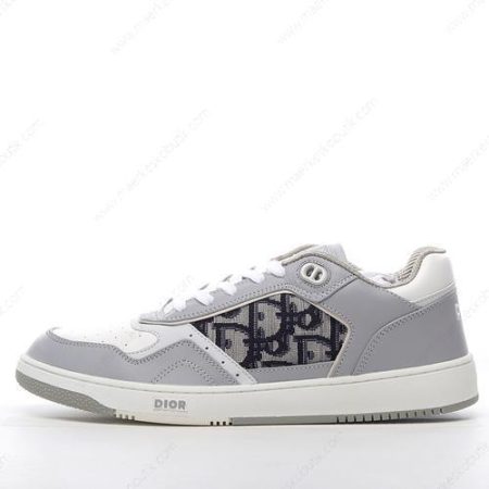 Billige Sko DIOR B27 OBLIQUE TRAINERS ‘Grå’