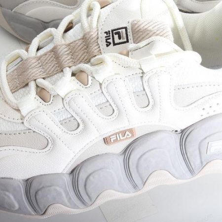 Billige Sko FILA Fusion CROISSANT Chunky Sneakers ‘Hvid Grå’ F12W342103ATO