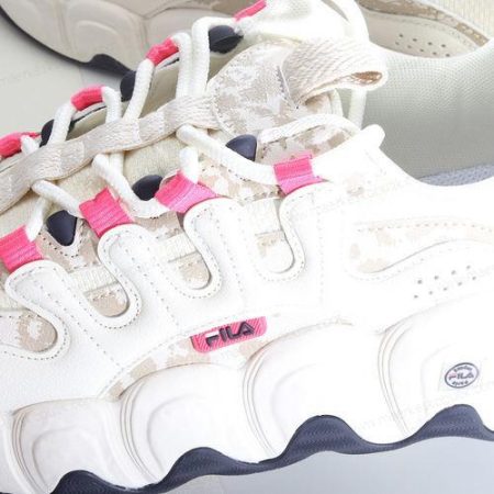 Billige Sko FILA Fusion CROISSANT Chunky Sneakers ‘Hvid Sort Pink’ F12W342113FGT