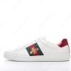 Billige Sko Gucci ACE Bee Sneakers ‘Hvid Rød’