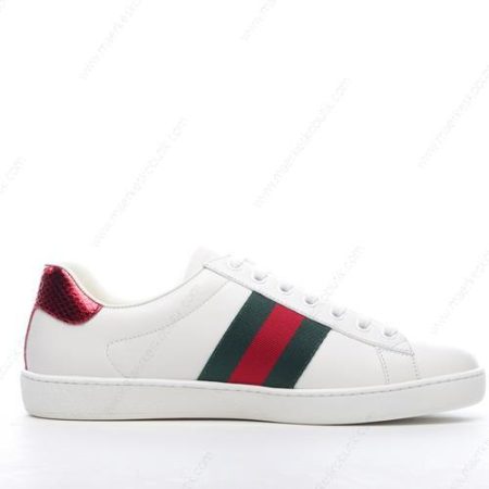 Billige Sko Gucci ACE Bee Sneakers ‘Hvid Rød’