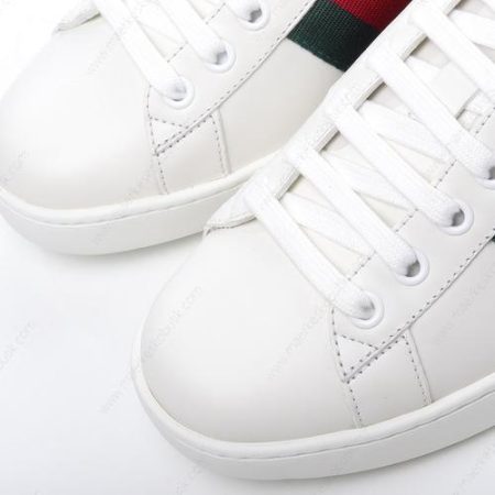 Billige Sko Gucci ACE Bee Sneakers ‘Hvid Rød’