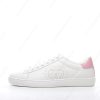 Billige Sko Gucci ACE Interlocking G ‘Hvid Pink’ 598527-AYO70-9076