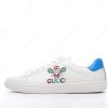 Billige Sko Gucci ACE TENNIS ‘Hvid Blå’ 603696-AYO70-9096