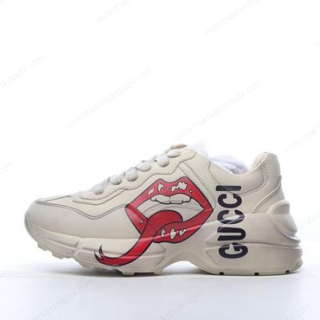 Billige Sko Gucci Rhyton Mouth ‘Hvid’ 552089-A9L00-9522