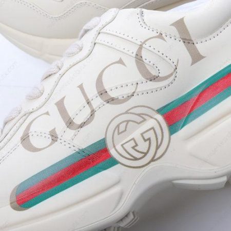 Billige Sko Gucci Rhyton Vintage Logo ‘Hvid’ 500877-DRW00-9522