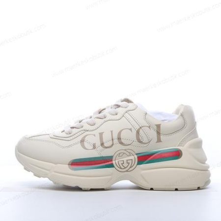 Billige Sko Gucci Rhyton Vintage Logo ‘Hvid’ 500877-DRW00-9522