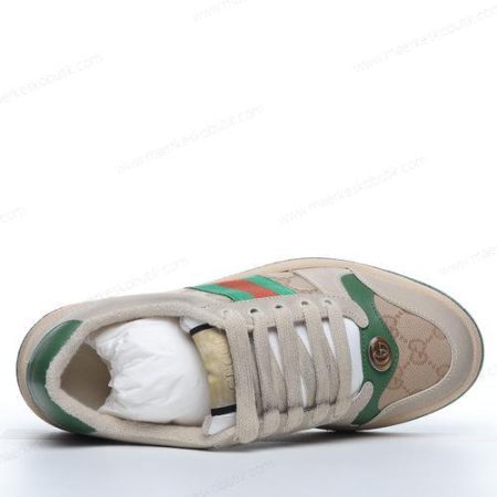 Billige Sko Gucci Screener GG Canvas ‘Grøn Rød’ 546551-9Y920-9666