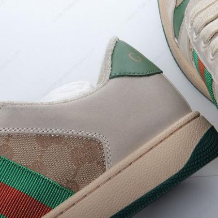 Billige Sko Gucci Screener GG Canvas ‘Grøn Rød’ 546551-9Y920-9666