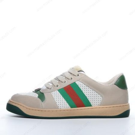 Billige Sko Gucci Screener GG Canvas ‘Grøn Rød Mens’