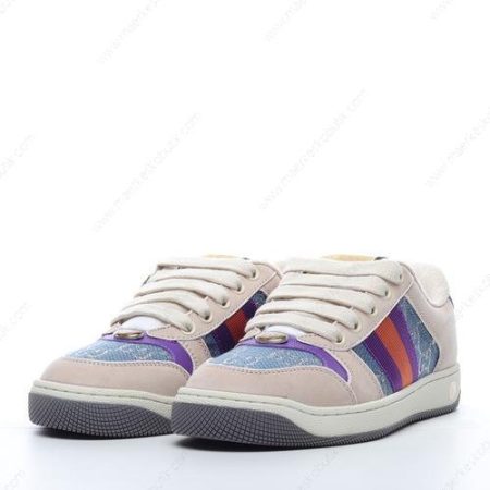 Billige Sko Gucci Screener GG sneaker ‘Rød Lilla’