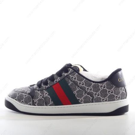 Billige Sko Gucci Screener TRAINER ‘Grøn Rød’ 763525-FACMI-8444