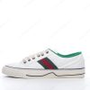 Billige Sko Gucci Tennis 1977 Canvas ‘Hvid Grøn’