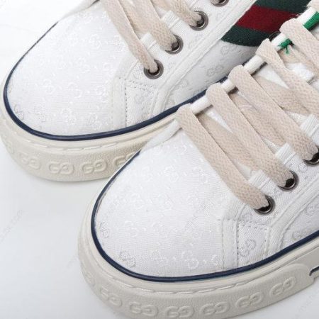 Billige Sko Gucci Tennis 1977 Canvas ‘Hvid Grøn’