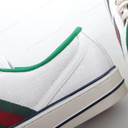 Billige Sko Gucci Tennis 1977 Canvas ‘Hvid Grøn’