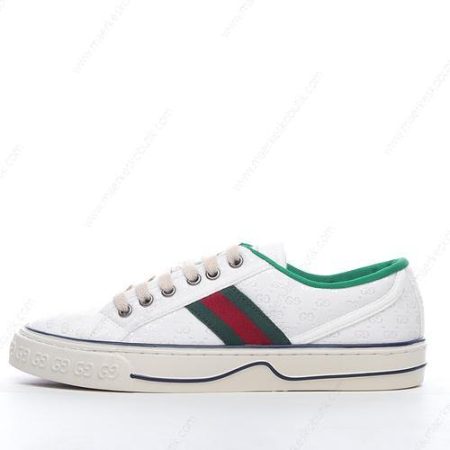 Billige Sko Gucci Tennis 1977 Canvas ‘Hvid Grøn’