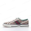 Billige Sko Gucci Tennis 1977 GG Canvas ‘Beige’ 606111-HVK20-9766