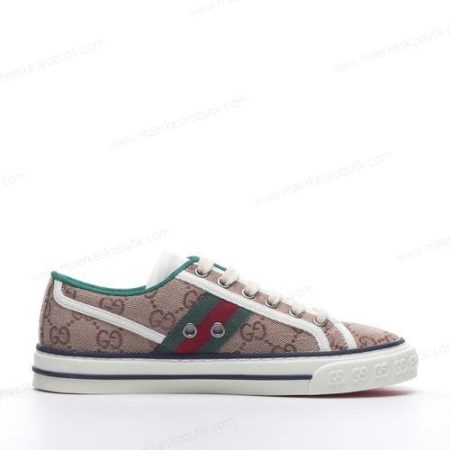 Billige Sko Gucci Tennis 1977 GG Canvas ‘Beige’ 606111-HVK20-9766