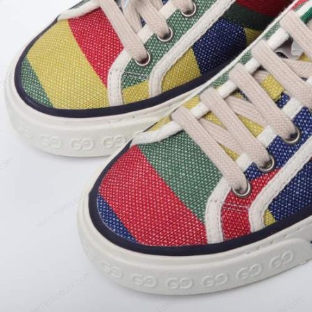 Billige Sko Gucci Tennis 1977 ‘Hvid Rød Gul Blå’