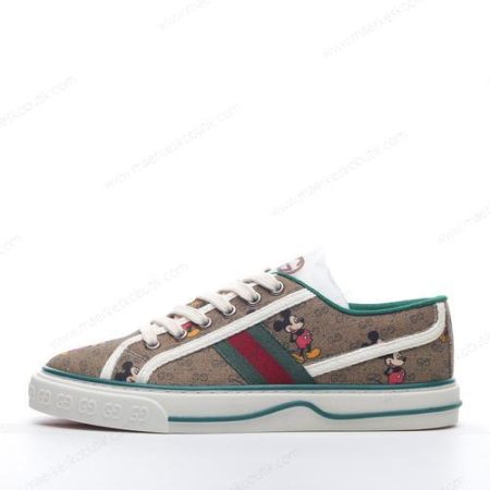 Billige Sko Gucci x Disney Tennis 1977 ‘Beige’ 606111-H0T10-8530