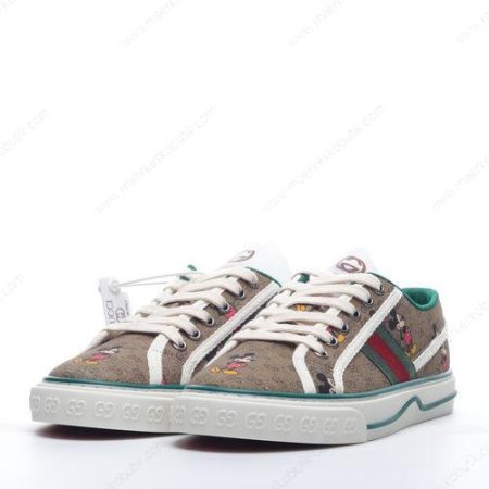 Billige Sko Gucci x Disney Tennis 1977 ‘Beige’ 606111-H0T10-8530